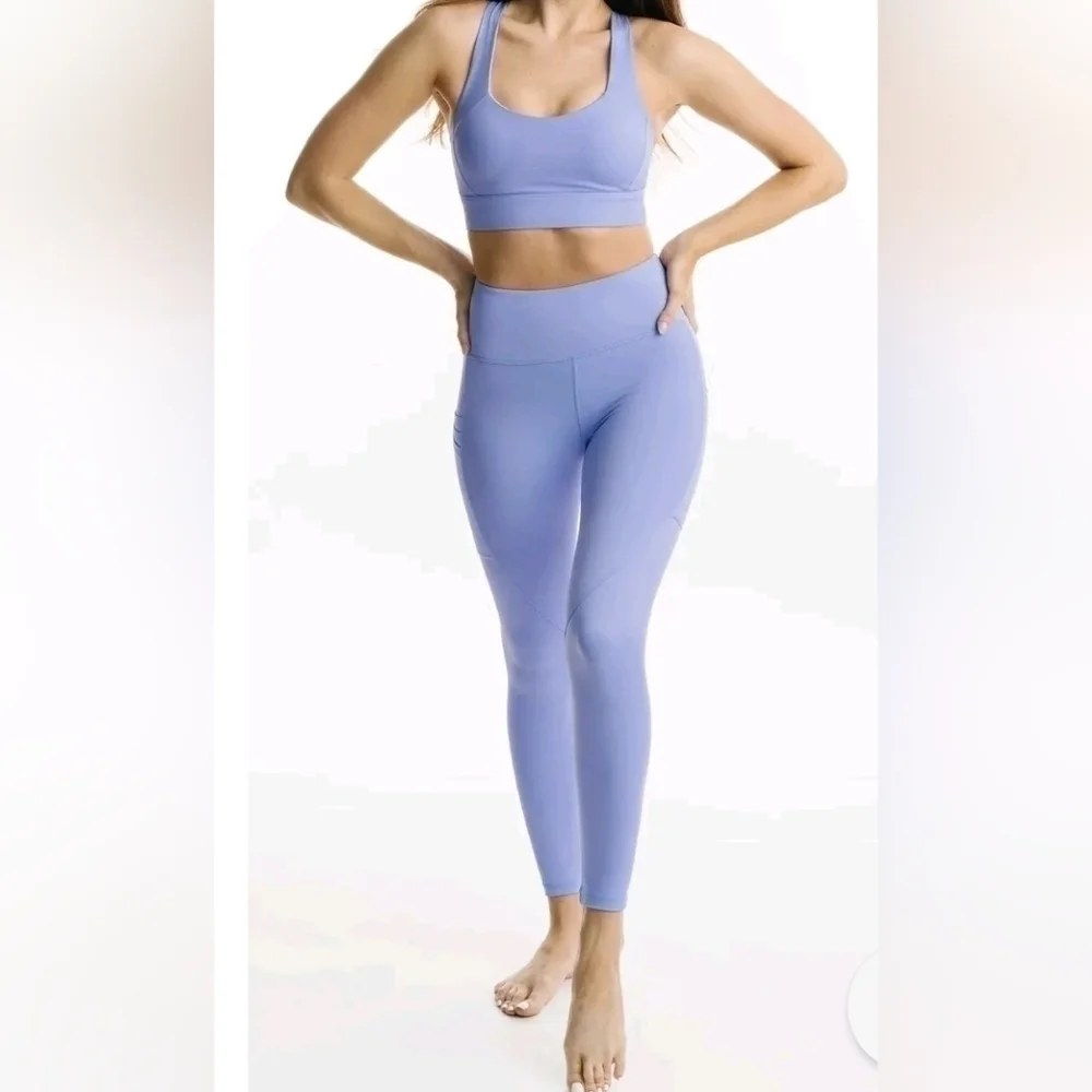 NWT ZYIA Grapemist leggings size 4.